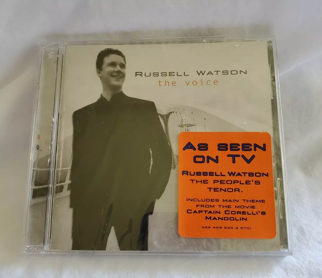 Russell Watson The Voice Feb 2002 Universal Distribution Barcelona New  Music CD