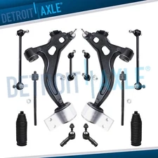 Front Lower Control Arms Tie Rods Suspension Kit for 2005-2007 Freestyle Montego