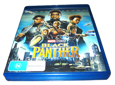Black Panther - Chadwick Boseman - Blu-Ray - VGC - Region B