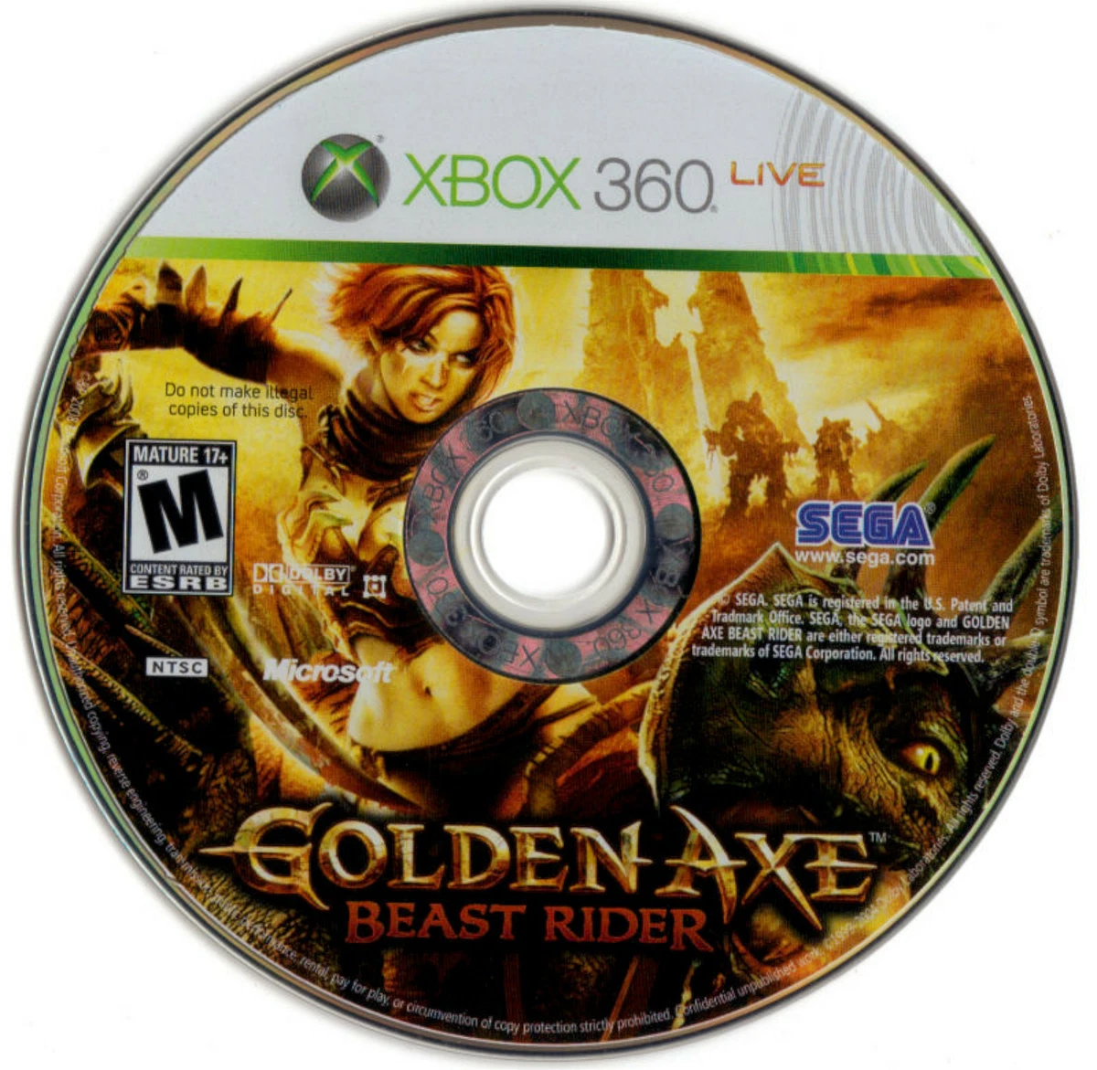 Golden Axe: Beast Rider Video Games for sale | eBay