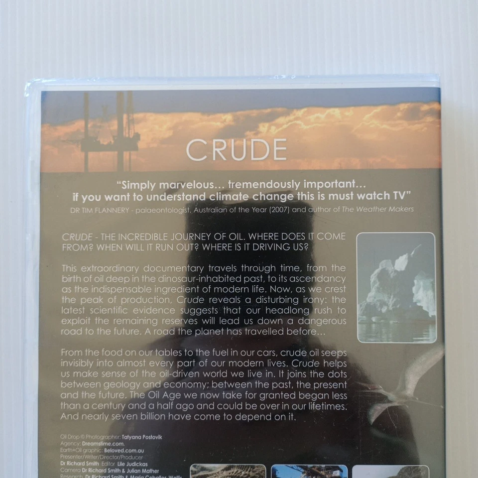 Crude The Incredible Journey Of Oil DVD New & Sealed Region 4 PAL ABC TV - image 3 of 4
