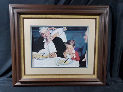 norman rockwell limited edition print, #61 of 275