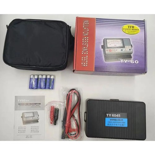 Testeur de résistance d'isolation pointeur TY6017\6018\6045 compteur d'agitation - Photo 3/20