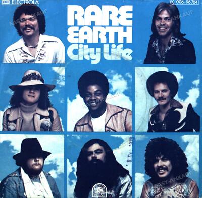Rare Earth - City Life 7in (VG/VG) .