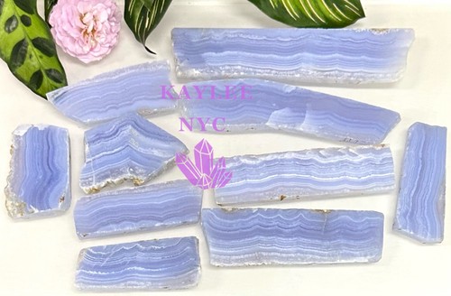 Wholesale Lot 1 Lb Natural Blue Lace Agate Slab Crystal Nice Quality Healing - Picture 3 of 6