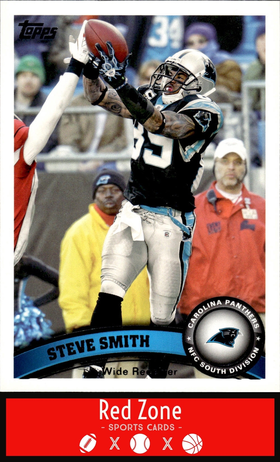 2011 Topps - #25 Steve Smith NM Set Break.