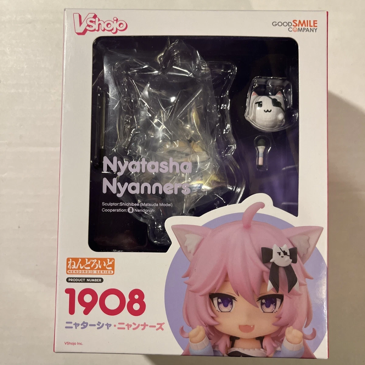 READ* VShojo Nendoroid Nyatasha Nyanners Good Smile Company *NO HEAD OR  FACES* | eBay