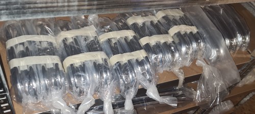 JAGUAR XK120 REAR BUMPERS. THE BEST MADE IN UK. BD2856/1 R/H BD2856/2 L/H PAIR - Picture 3 of 6