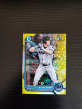 Brady Allen - 2022 Bowman Chrome 1st Prospect YELLOW MINI DIAMOND REFRACTOR /75