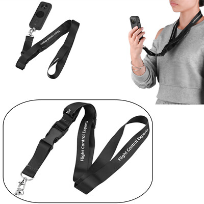 Für Insta360 ONE X3/Insta360 ONE X2 Verstellbare Lanyard Neck Strap Schwarz Band