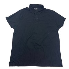 Men's XXL 2XL Black Polo Old Navy Soft Washed Short Sleeve Shirt EUC