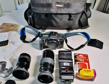 CANON REFLEX ARGENTIQUE EOS 600 ELECTRONIQUE AVEC 2 OBJECTIFS PHOTOLINE TELE/ZO