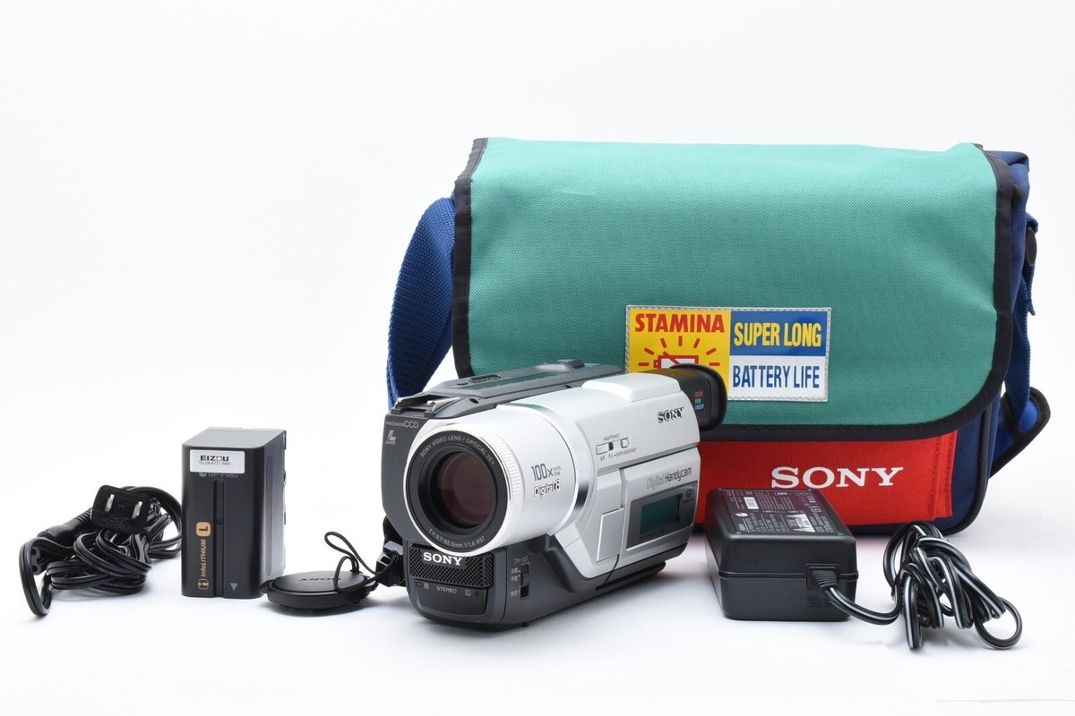 SONY Digital8 Handycam DCR-TRV225 ⑤ NEAR MINT] Sony DCR-TRV225 Digital 8 Digital Video Camera