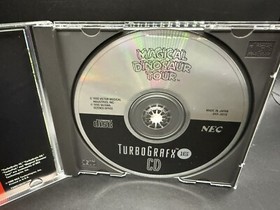 Magical Dinosaur Tour TurboGrafx-CD 1990 NEC Educational Software CIB MINTY