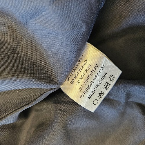Azazie dunkelblau Brautjungfer Brautmutter kurzes Kleid Spitze Größe A2 (S-M) - Bild 9 von 11