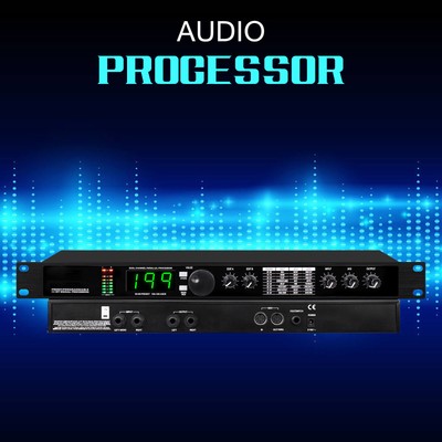 Pro Stage Level Digital Effects Processor DSP Reverb Anti-whistle Audio Effector