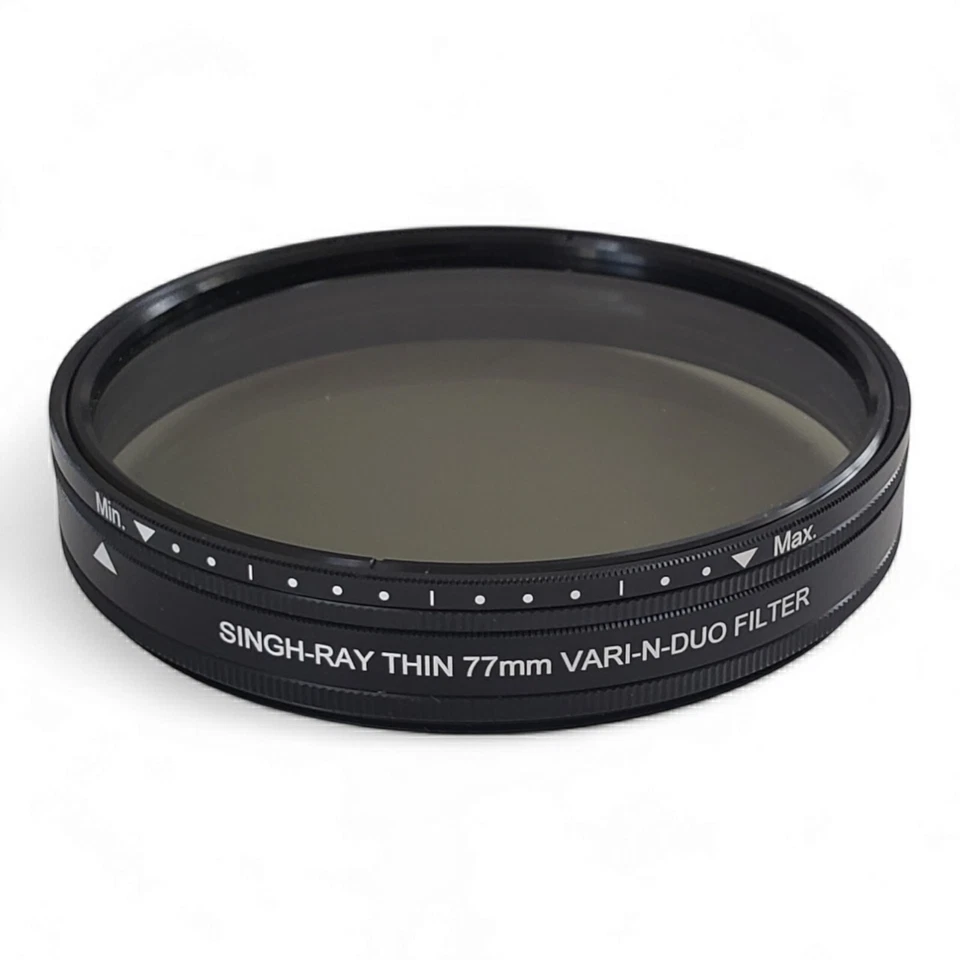 Singh-Ray Thin 77mm Vari-N-Duo Thin Ring Filter Padded Case & Pamphlet - Image 2 of 4