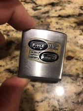 Vintage 1961 Zippo Tape Measure Ruler Inland Supply Co. 50 Years 1911-1961 EXC