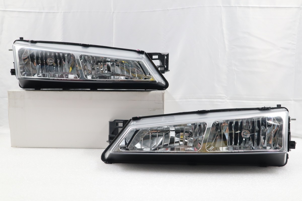 1997-1998 For Nissan 240SX S14 Clear Crystal Headlight JDM