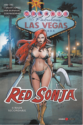 COSMO VERLAG - RED SONJA - Band 6 Nebenstraßen - BROSCHÜRE ITA NEU
