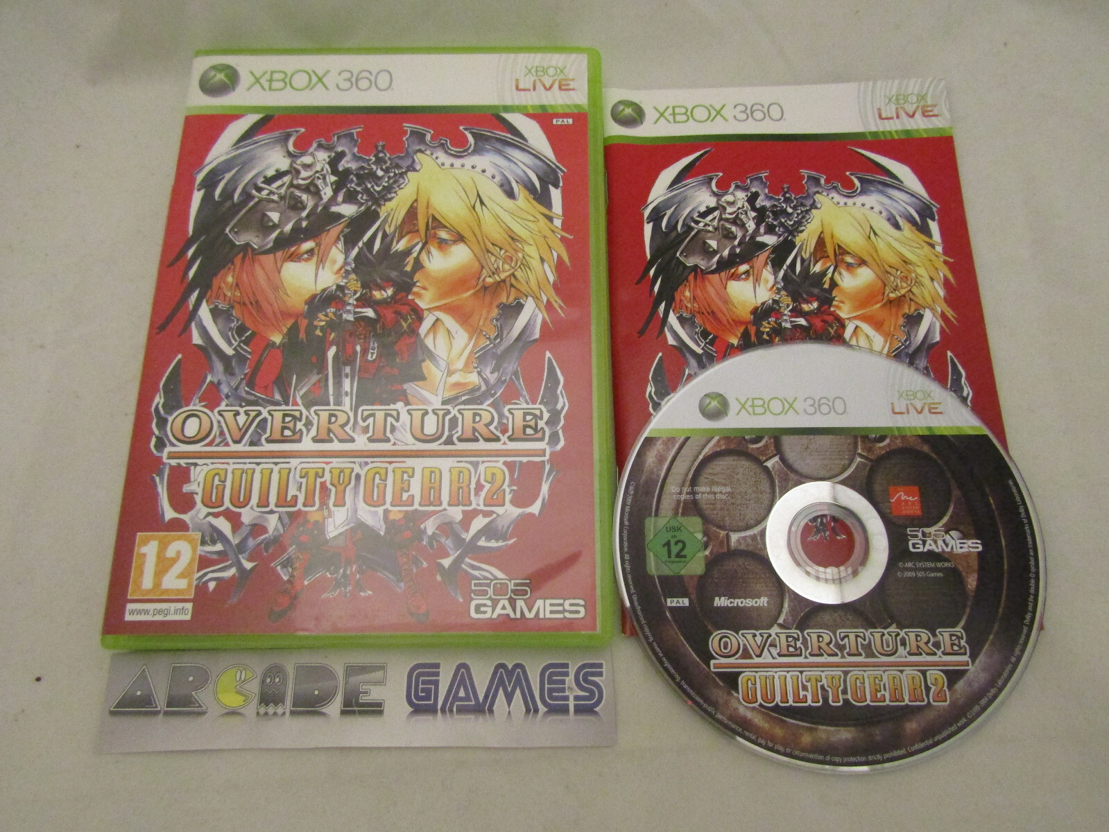 OVERTURE GUILTY GEAR 2 XBOX 360 EN (vendeur pro)