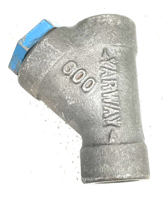 YARWAY 921 Y-Strainer 1/2'' Socket Weld Class 600 WCB Body / 3/64'' Perf. Screen