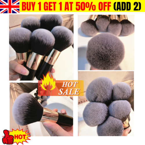 Large Bronzer Brush ~ Make-Up Tool Cosmetics Soft Loose Face Powder/Blush Brush - Picture 1 of 11
