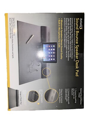 Artistic Sound Bounce Speaker Desk Pad