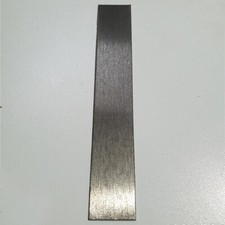 Pure Nickel Plate Anode 999 Bright Electroplating Sheet 1" x 6" x 0.03" NEW
