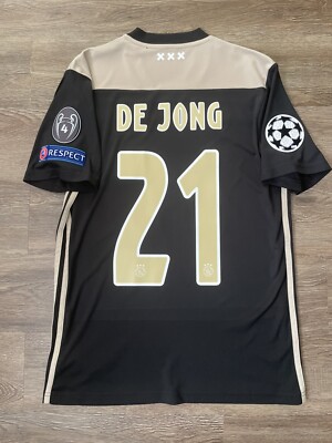 Ajax［アヤックス］18/19シーズンレプリカシャツデヨング選手21番 S 2025年最新】デヨング アヤックスの人気アイテム - メルカリ