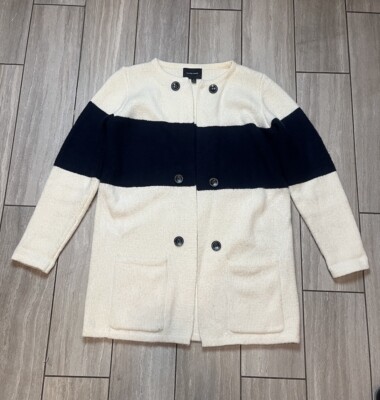 Anthropologie La Fee Verte Color Block Cardigan Size Small