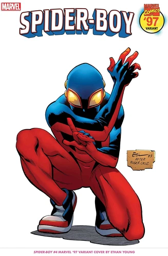 SPIDER-BOY 4 ETHAN YOUNG MARVEL 97 VARIANTIANT