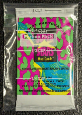 Vintage Retro 80 s 90 s ProSet SUPER STARS MusiCards Unopened/New