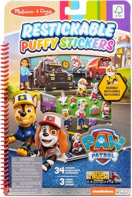 Melissa and Doug Stickeralbum & Paw Patrol Sticker | Wiederverwendbare Sticker