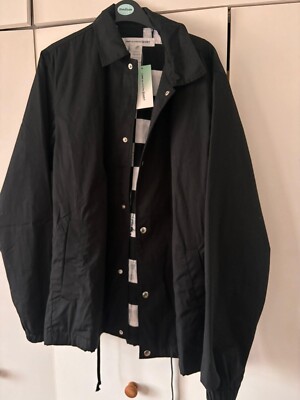 Comme Des Garçons Shirt Woven Coach Reversible Classic Jacket