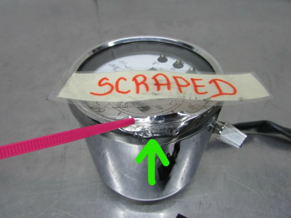 347 J HONDA SHADOW ACE 750 CD 2000 OEM CALIBRE VELOCÍMETRO (32.322 MLS) Foto 4 de 4