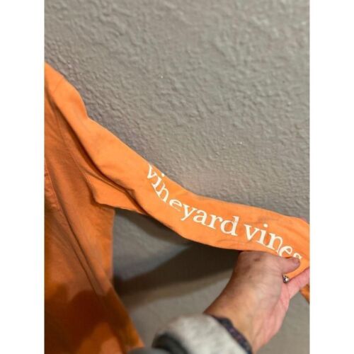 Girls oranges vineyard vines hooded cotton dress size small - Picture 3 of 6