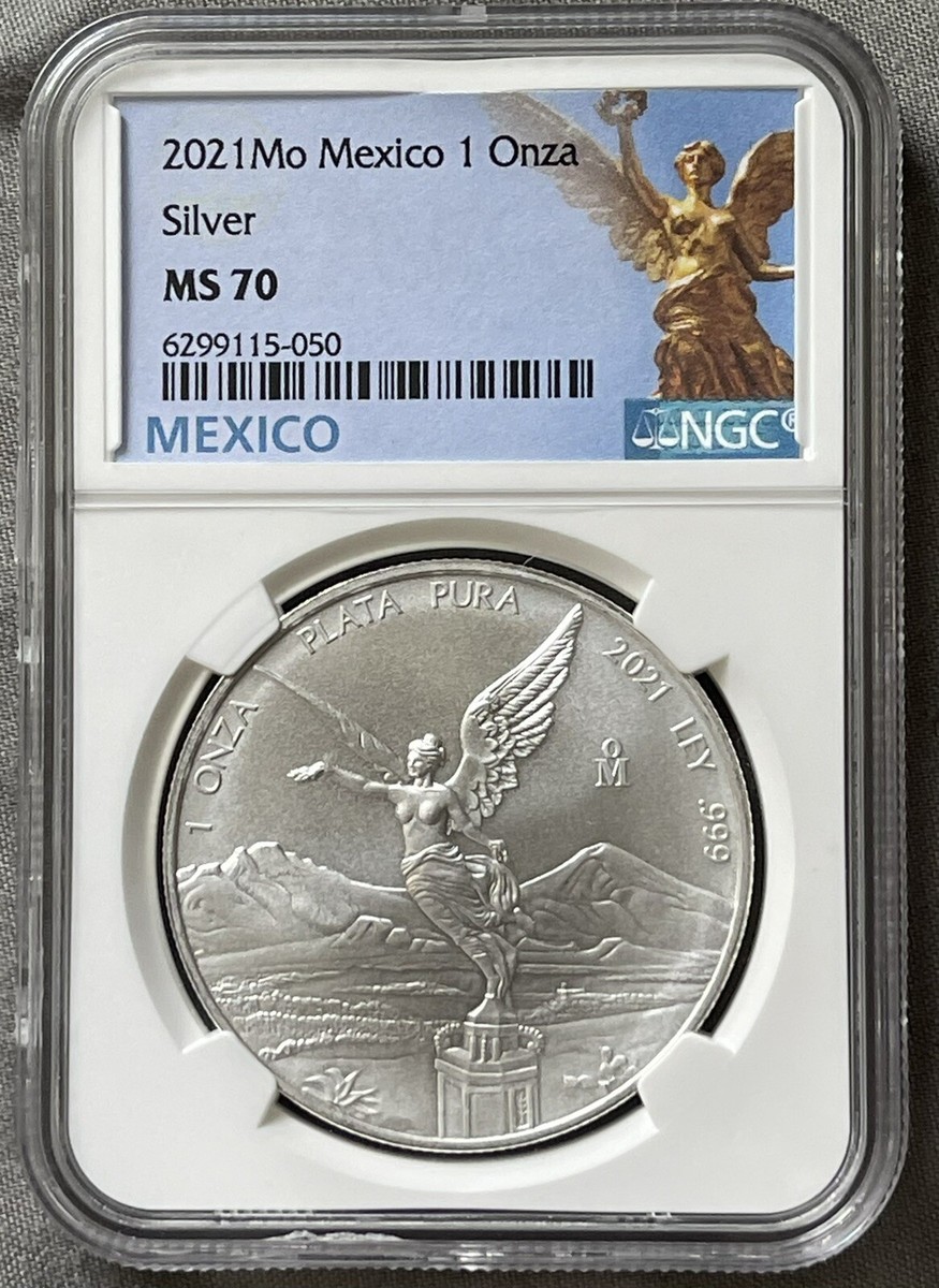 2021 MEXICO SILVER LIBERTAD 1 ONZA NGC MS 70 | eBay