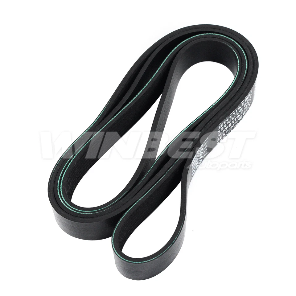 Cinturón serpentino EPDM para Dodge W250 W350 D250 D350 B350 1989-1993 5,9 L 8PK2075 Foto 4 de 4