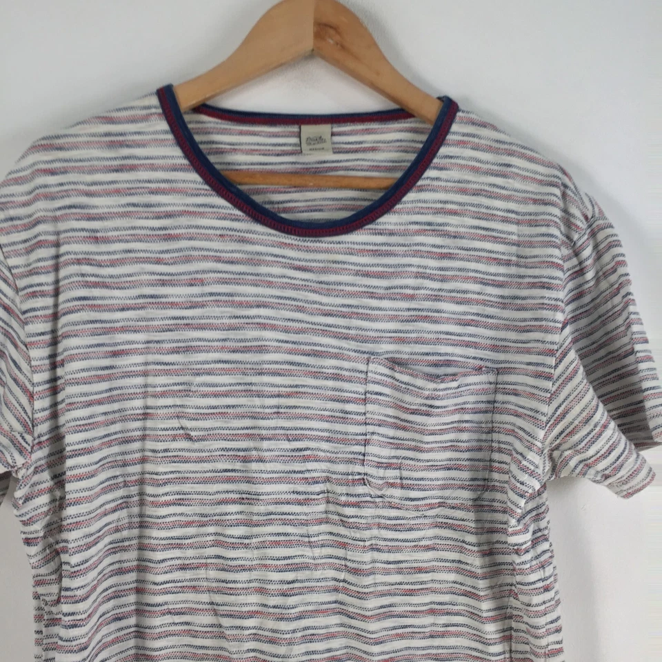 Deus ex machina mens t shirt size M multicolour striped short sleeve 066562 - Image 2 of 4