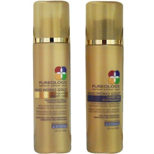 Pureology NANO WORKS GOLD Shampoo & Conditioner 6.8 oz DUO *BRAND NEW*AUTHENTIC 884486229304 eBay