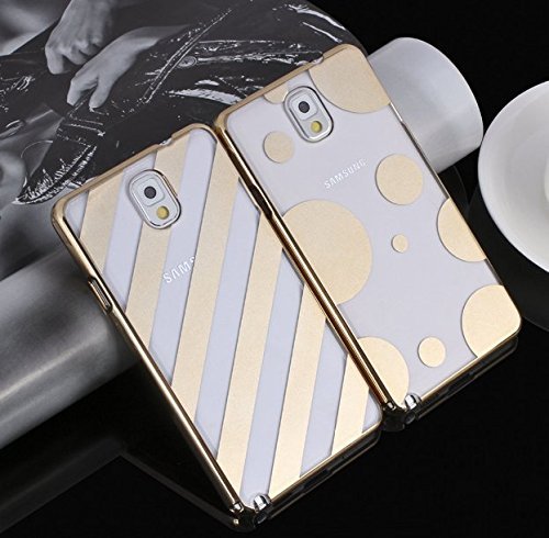Coque Transparente Rigide Pour Samsung Galaxy Note 3 - Contour Chromé Argenté - Protection Anti-chocs - Marque NOVAGO
