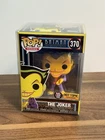 Funko POP! Heroes Batman The Joker #370 Black Light Glow Hot Topic w/Protector