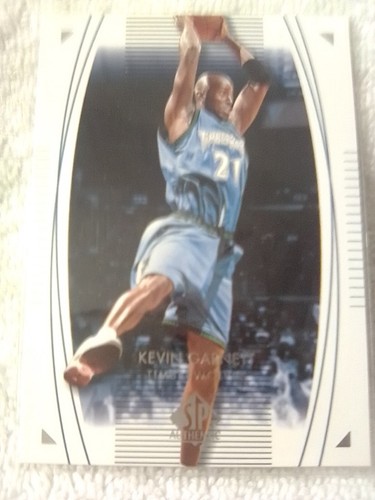 2004 Upper Deck SP Authentic Basketball Kevin Garnett #49 Sliver Foil. - Picture 2 of 4