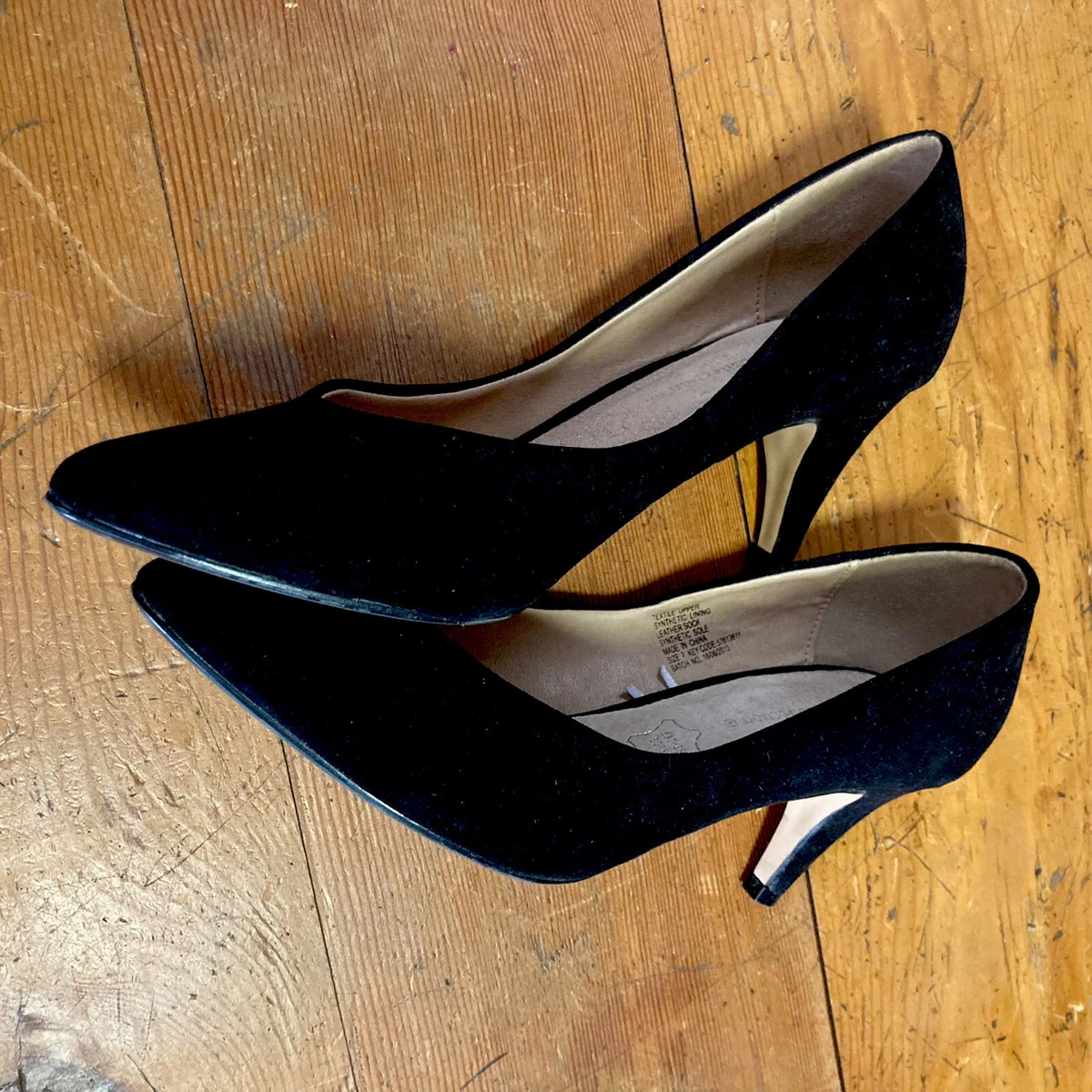 Target black shop work shoes