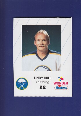 Lindy Ruff 1988-89 Wonder Bread Buffalo Sabres Hockey #22 (MINT ...