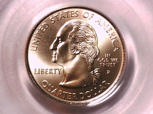 2007 P Washington Idaho State Quarter PCGS MS 68 Satin Finish 12391393 - Picture 2 of 3