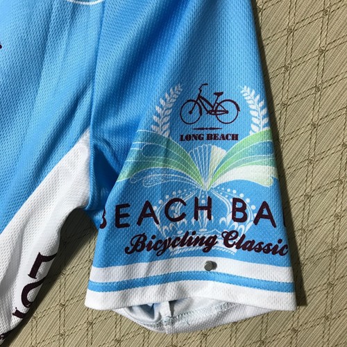 PACTIMO Womens Beach Babe Jersey XL Bicycling Classic Huntington Beach 3/4-Zip - Picture 8 of 16