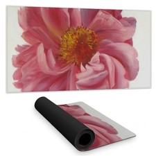 Begin Home Decor C1DM1531SZM5MV 16 x 32 in. Pink Peony Flower Desk Mat - Cont...
