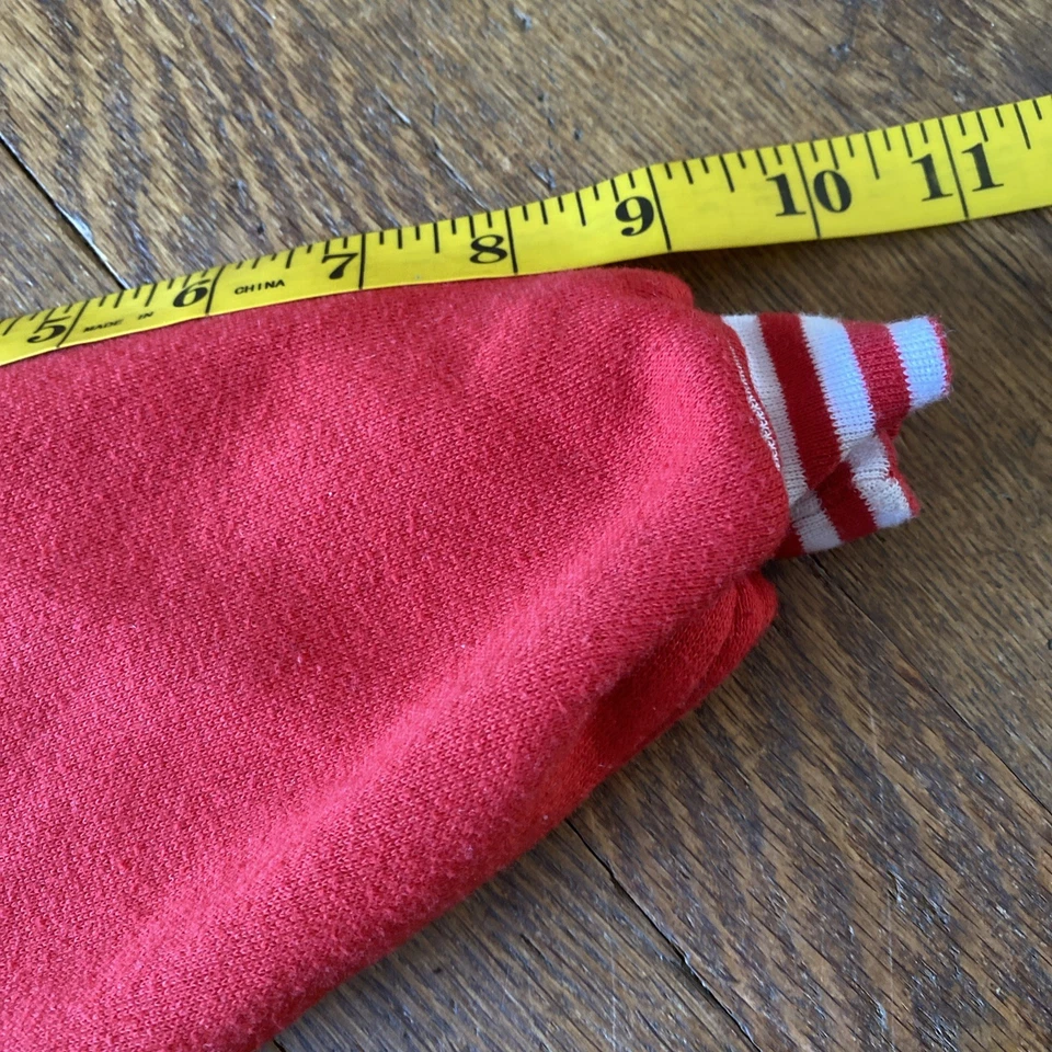 Sudadera roja Feliz Navidad Kids Count 2T vintage años 80 Foto 4 de 4